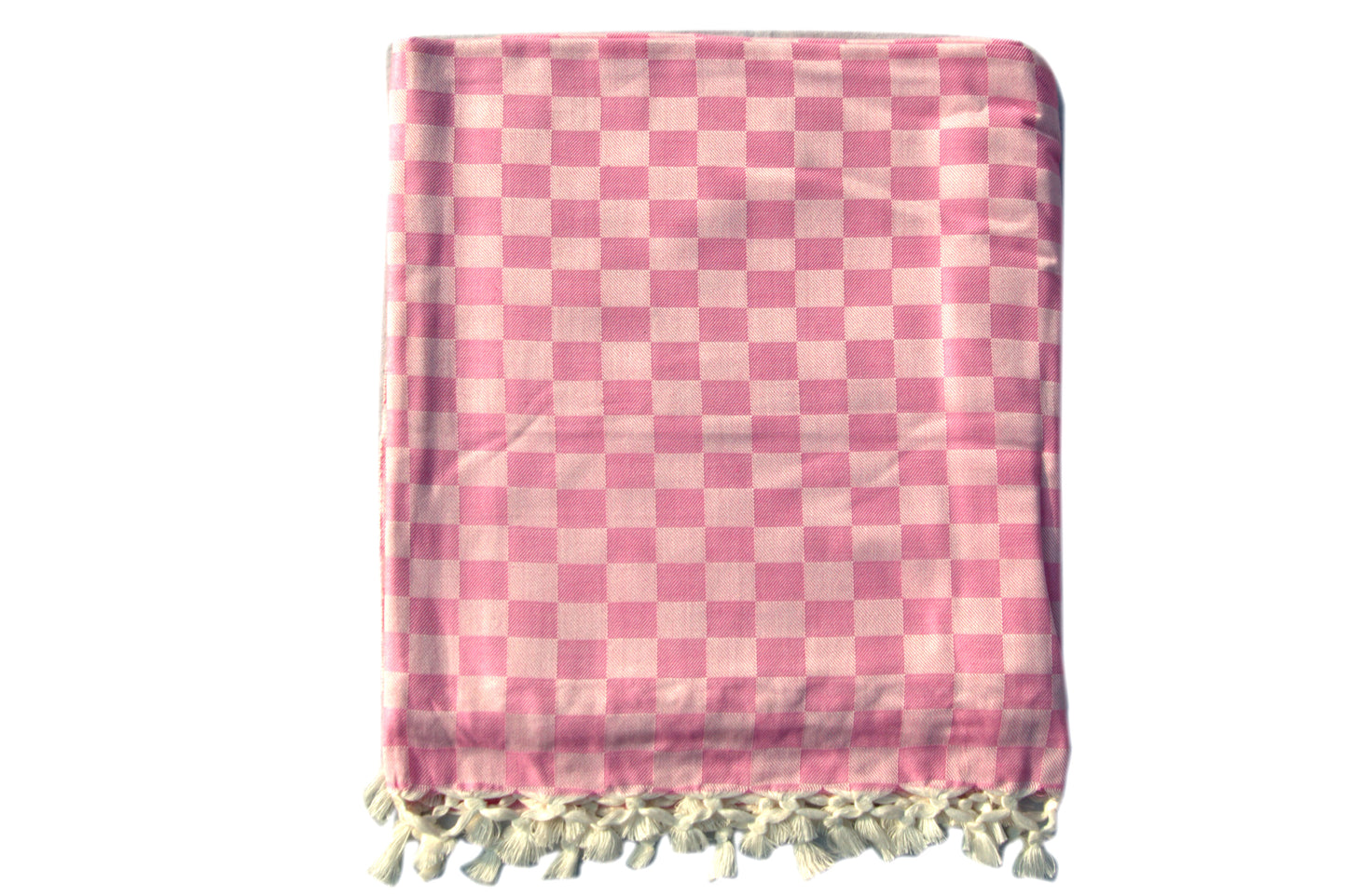 Summer/AC Comfortable Bhagalpuri Silk Viscose Fabric Shawl, Pink Colour, Comfort, Single Yarn, Double Yarn